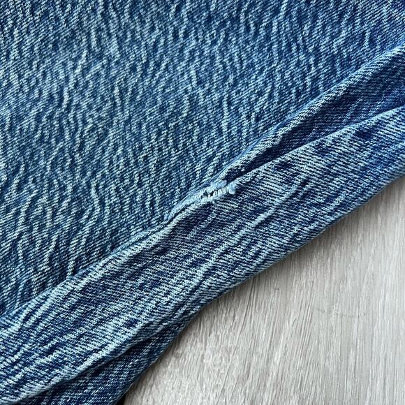 Vtg 80s Stefano acid wash jeans 12 High Rise Straight Leg Mom jean Tapered - Picture 4 of 11